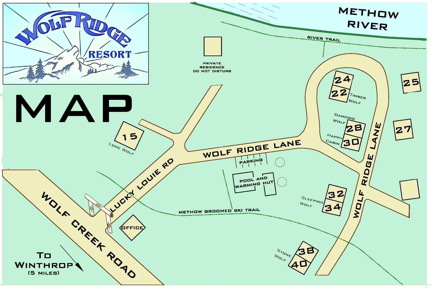 Winthrop university campus map